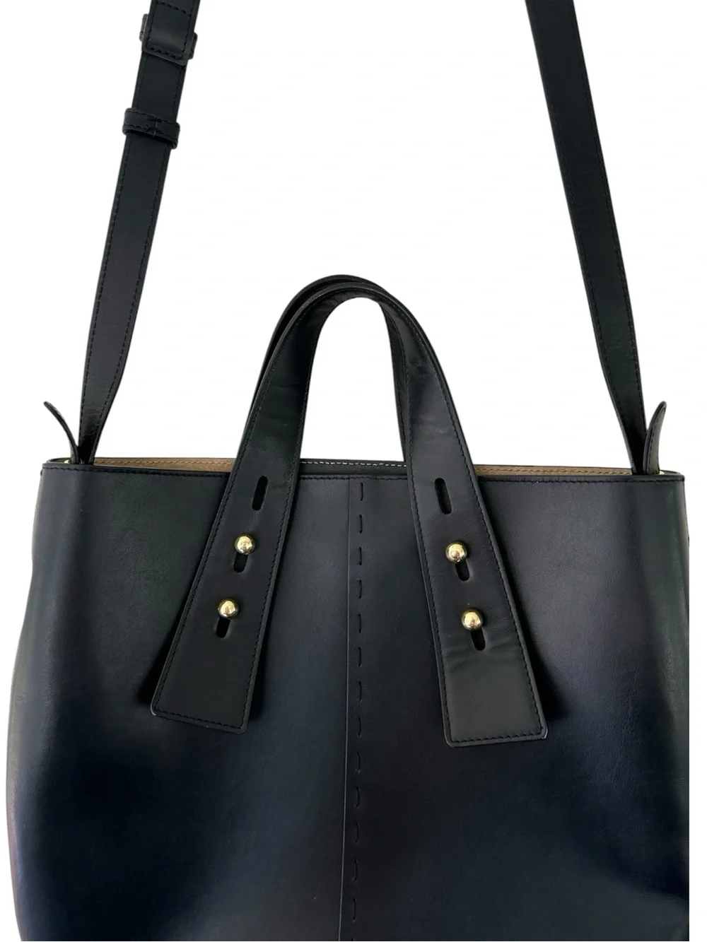 Frame • Les Second Leather Vase Bucket Bag
